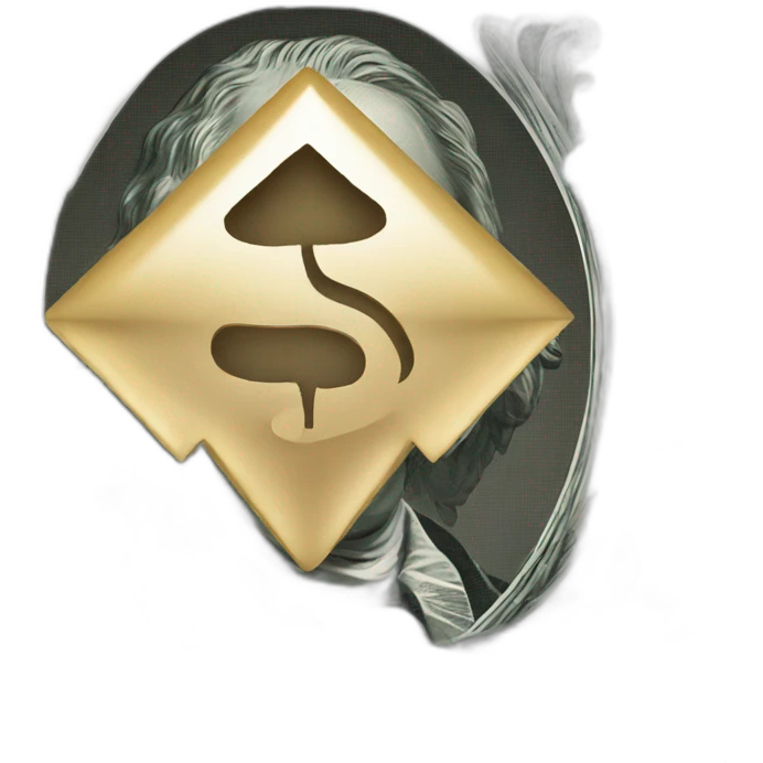 Up arrow money emoji