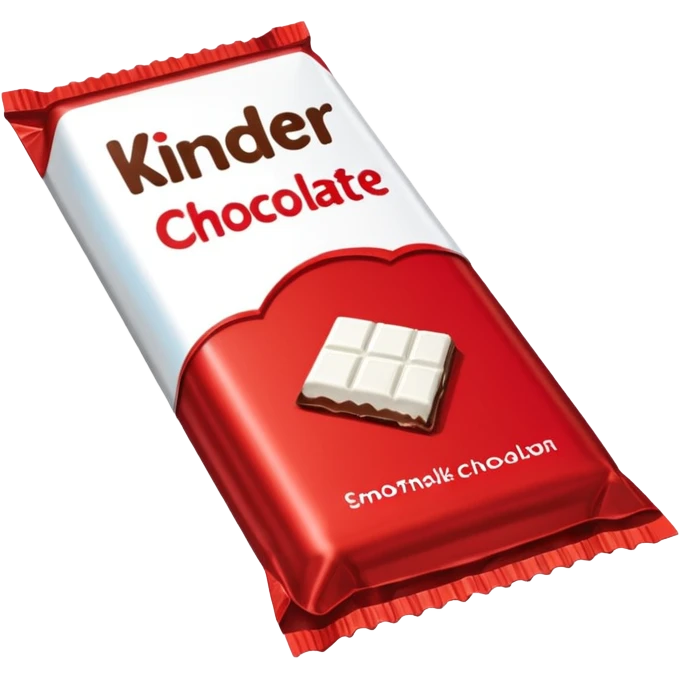 Le chocolat Kinder  emoji