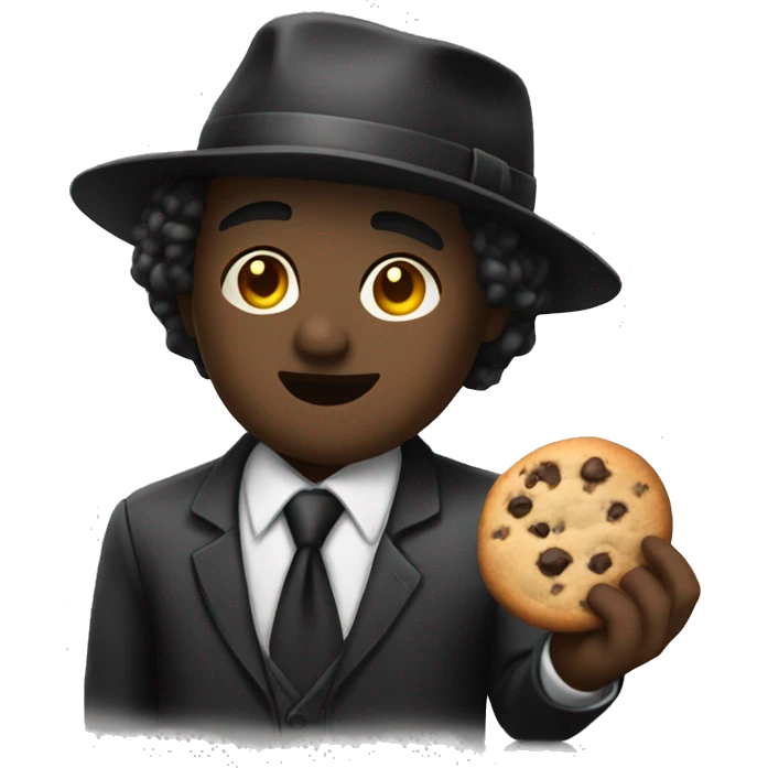 Gangster selling cookies emoji