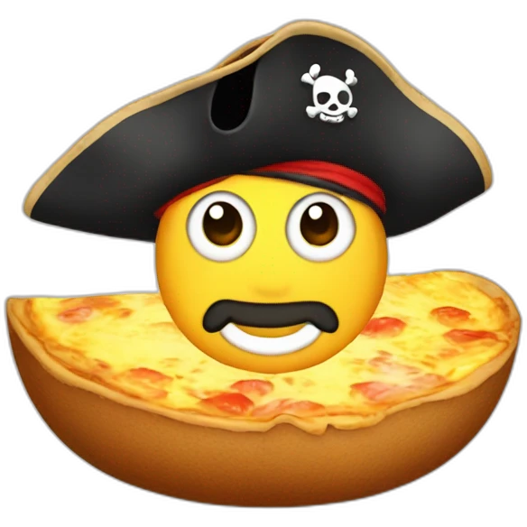 Pirateo omelette emoji