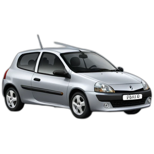 renault clio 2 grey emoji