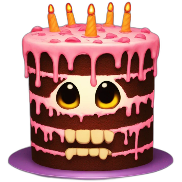 scary-cake emoji
