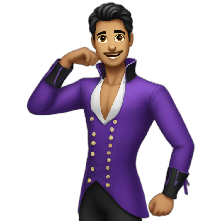 ballroom latin male dancer emoji