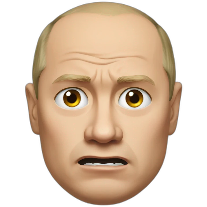 Angry Putin emoji