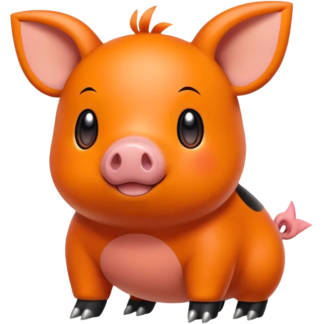 Tepig (full body) emoji