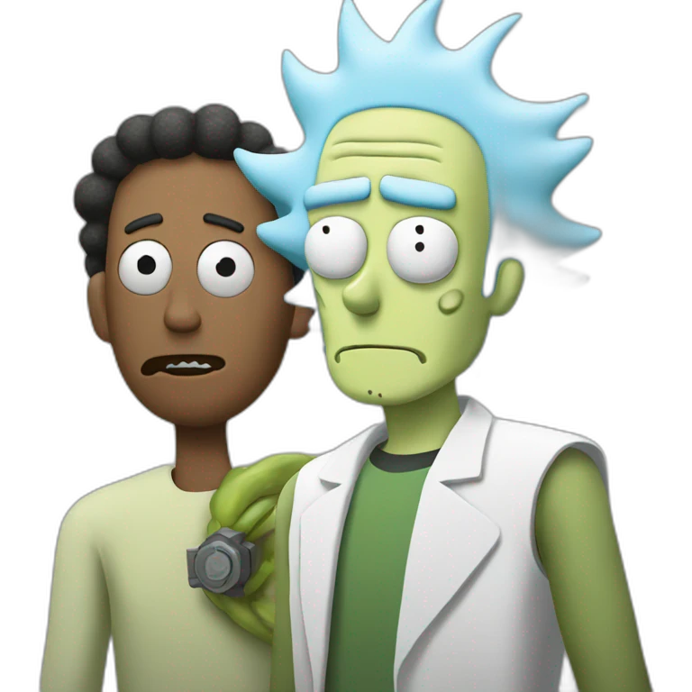 Rick and morty emoji