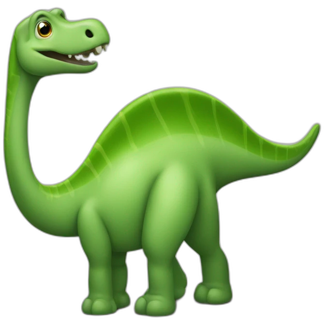Brontosaurus green emoji