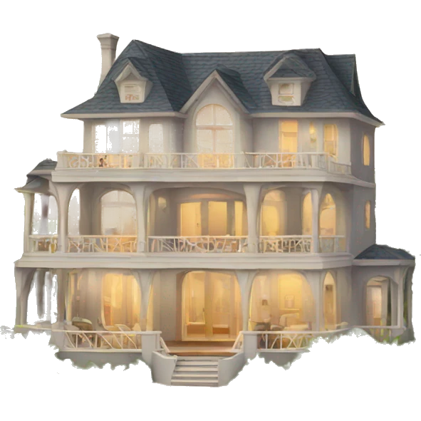 beach mansion emoji