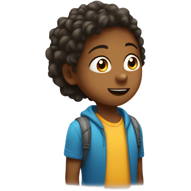 Kids listening to parents for the first time emoji