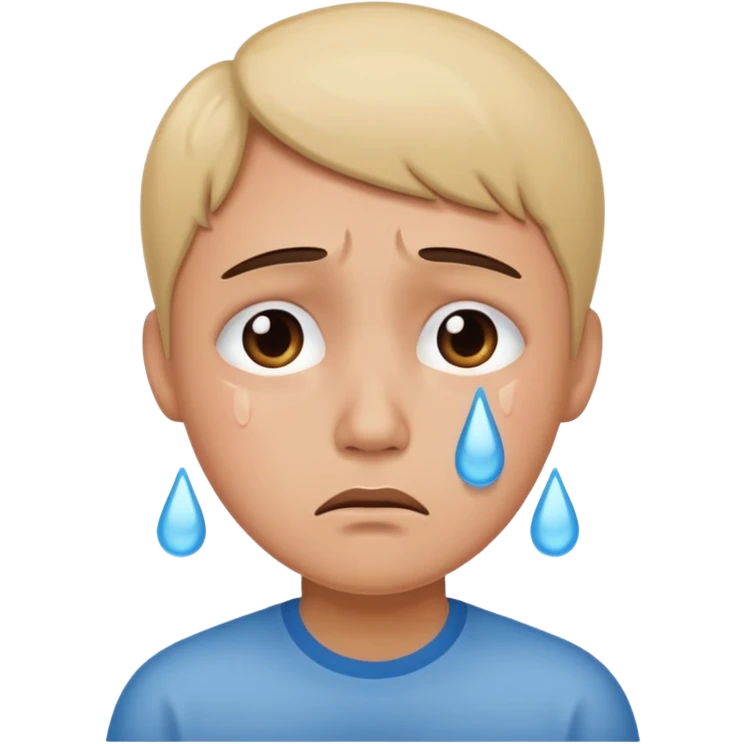 disappointed with tears emoji