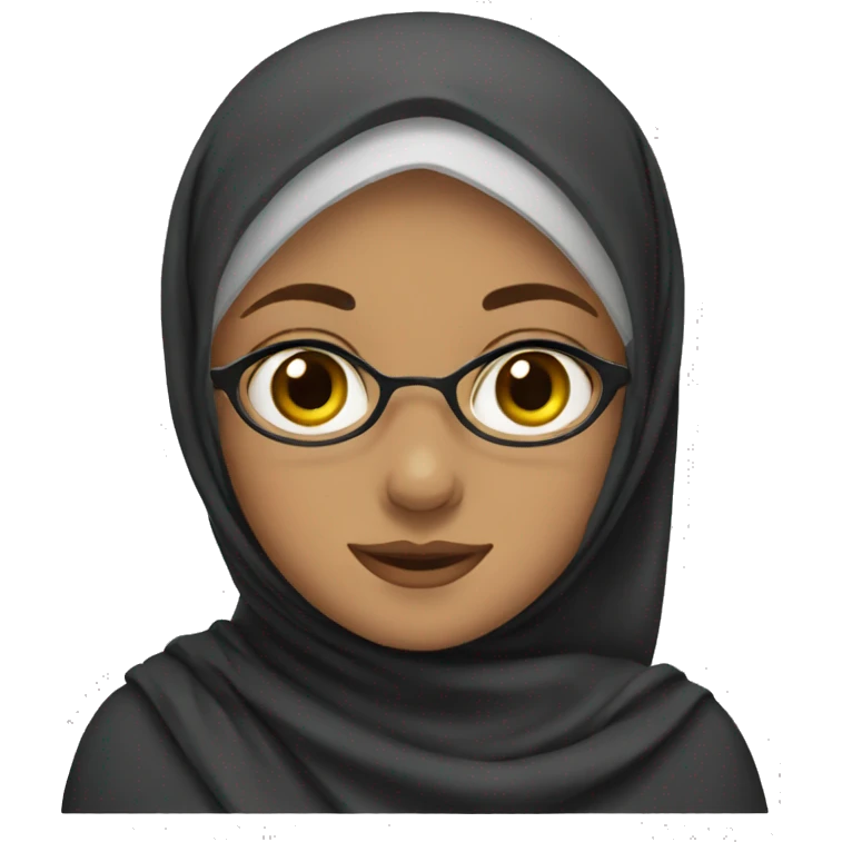 Girl wearing hijab  emoji