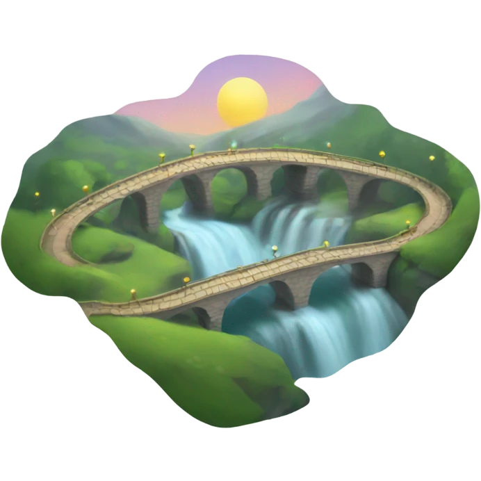 Swirl bridge emoji