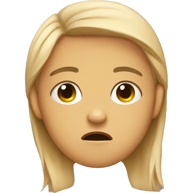 cute sad  emoji