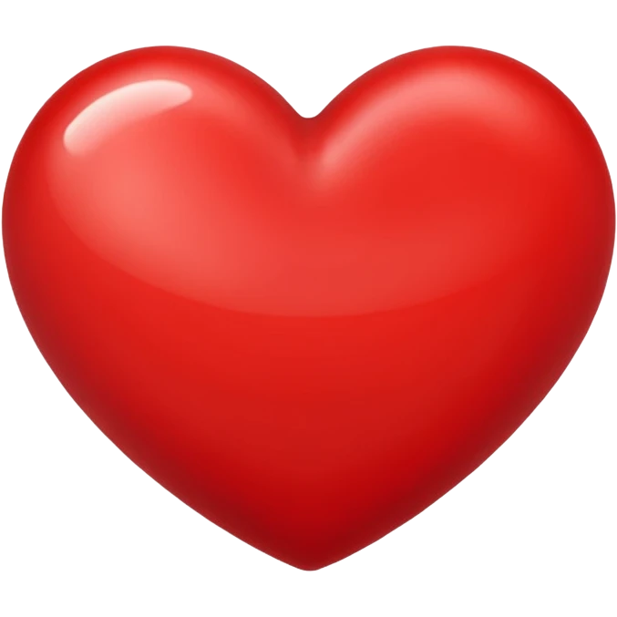 red heart emoji