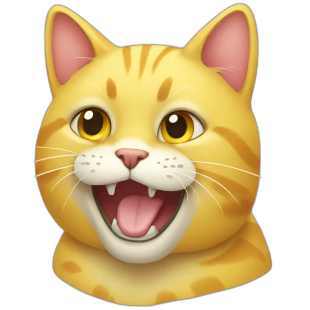 yellow cat emoji