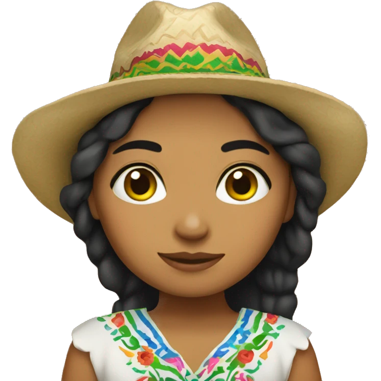 Mexican girl emoji