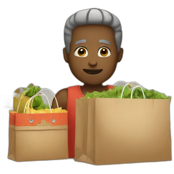 Shopping emoji