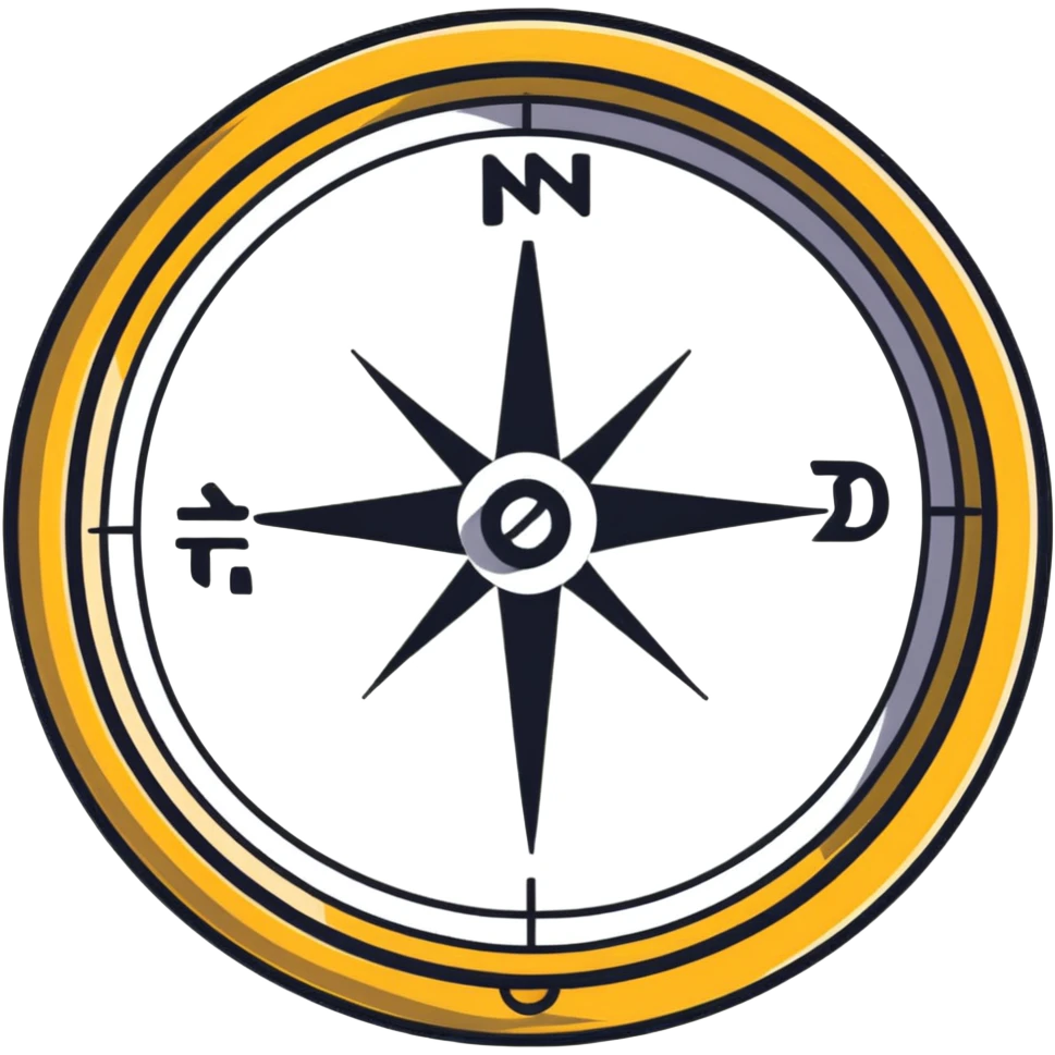 compass navigation tool emoji