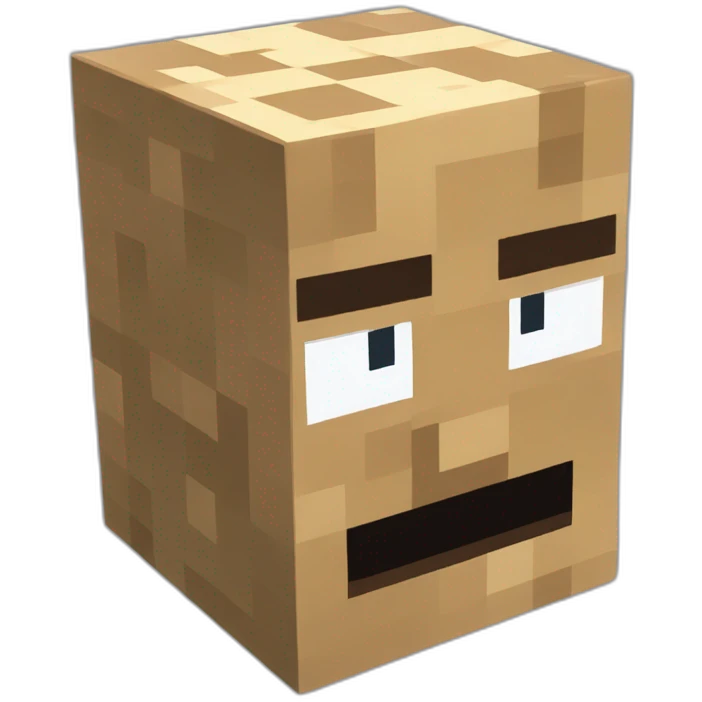 Block de terre minecraft emoji