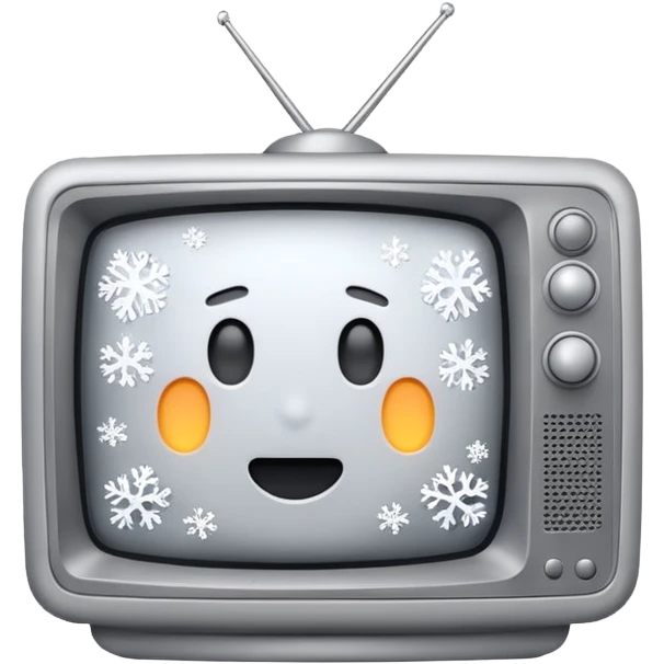 television static(snowy) emoji