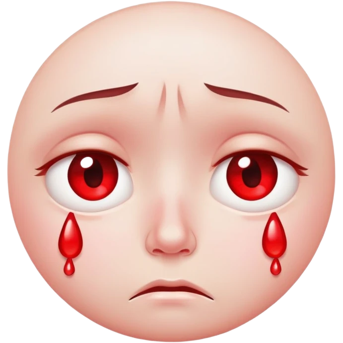 sad face with tears emoji