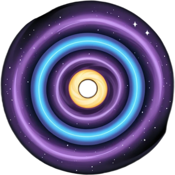 Big black hole emoji