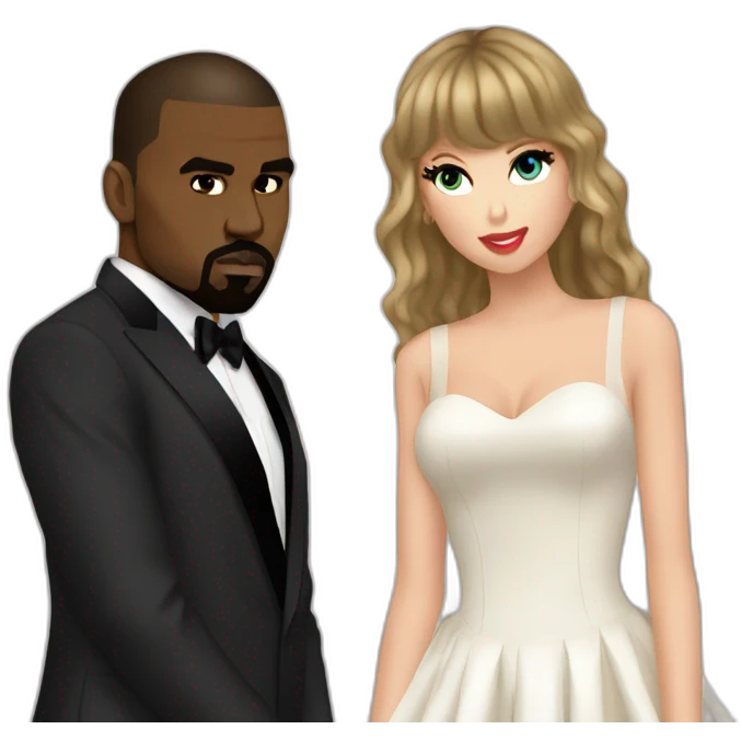 kanye grammys taylor swift emoji