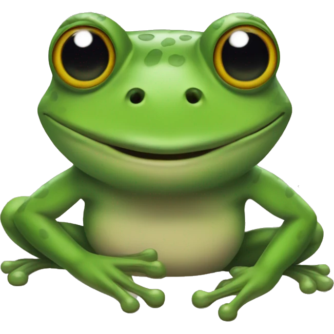 frog emoji with pit vipers emoji