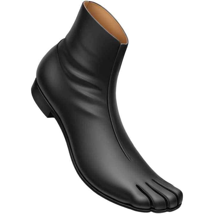 tabi shoe with split toe emoji