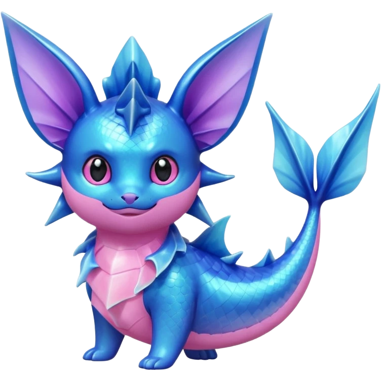 Shiny Violet-Pink Vaporeon emoji