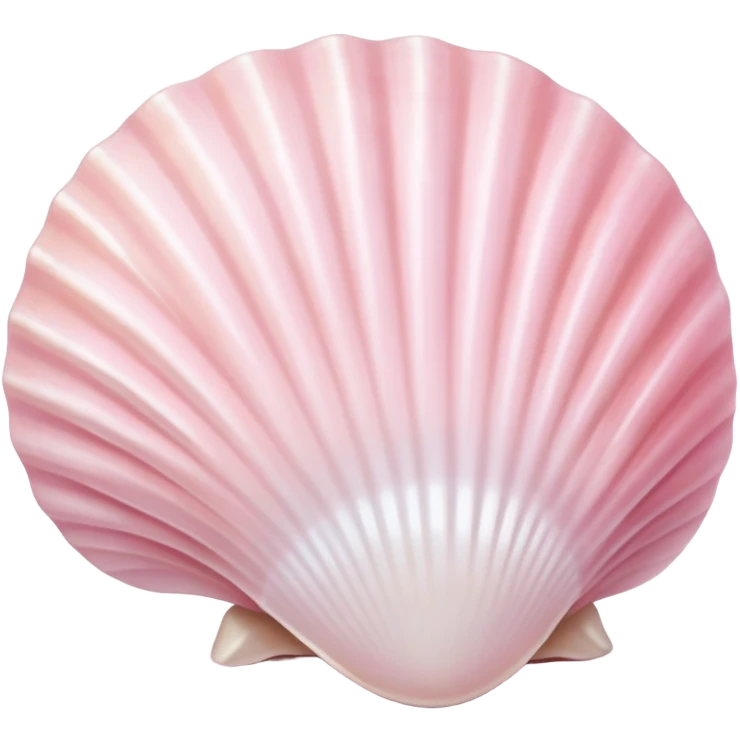 Light pink shells emoji