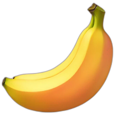banana in a peach emoji