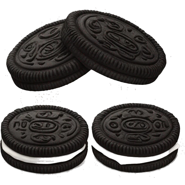 Two Oreos cookies emoji