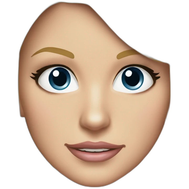 Britney Spears face emoji