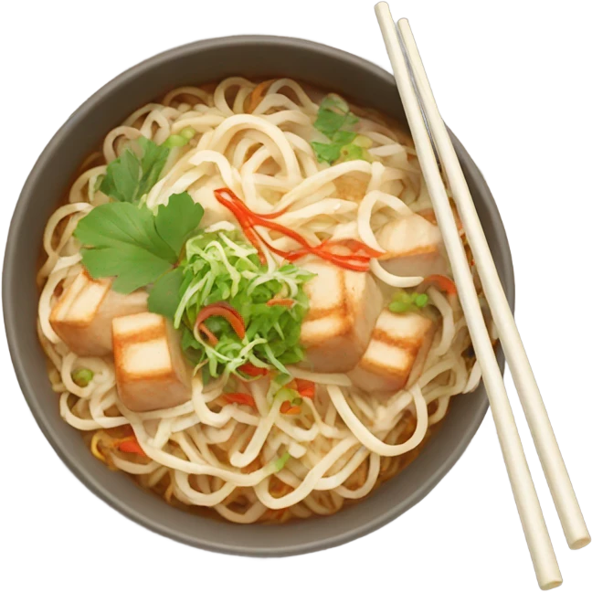 Vietnamese noodle dish  emoji