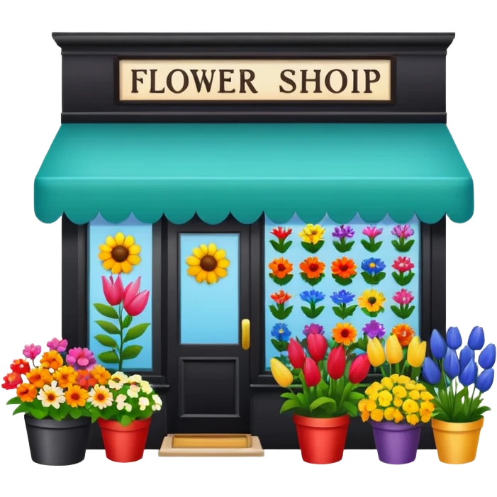 floristería emoji
