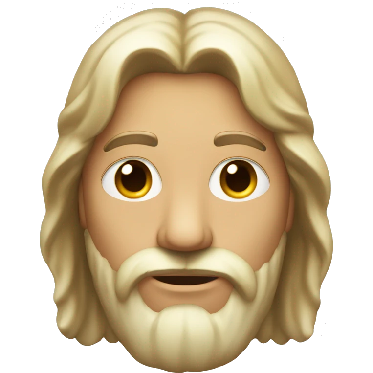 Father Jesus and Holy Spirit emoji
