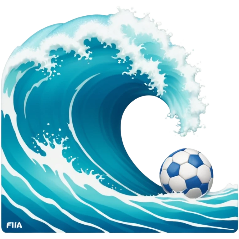 blue wave curacao fifa emoji