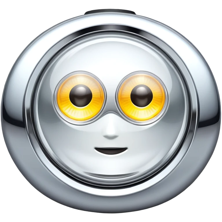 A car headlight emoji