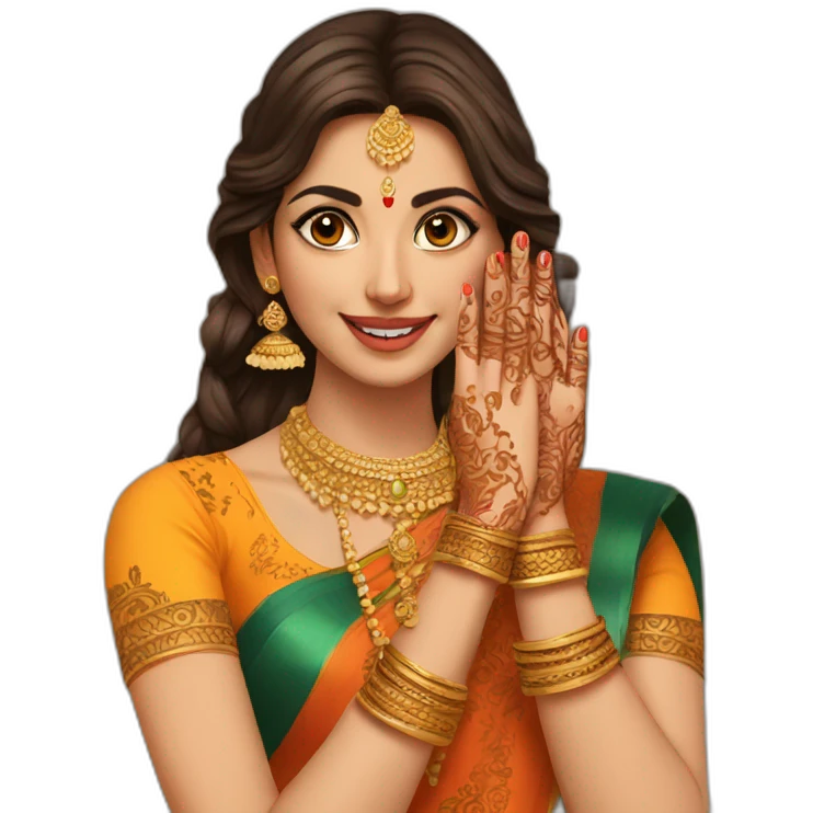 mehendi ceremony emoji