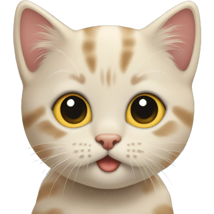 Kitten ￼ emoji