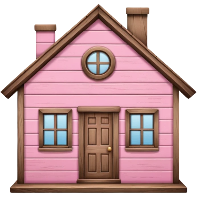 home sign  with lines pink emoji