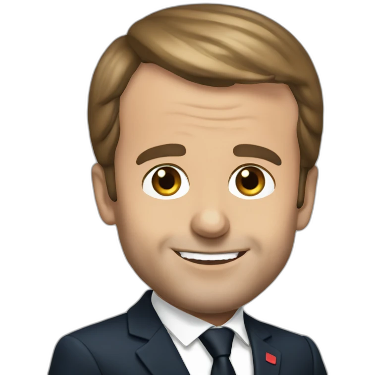 emmanuel macron emoji