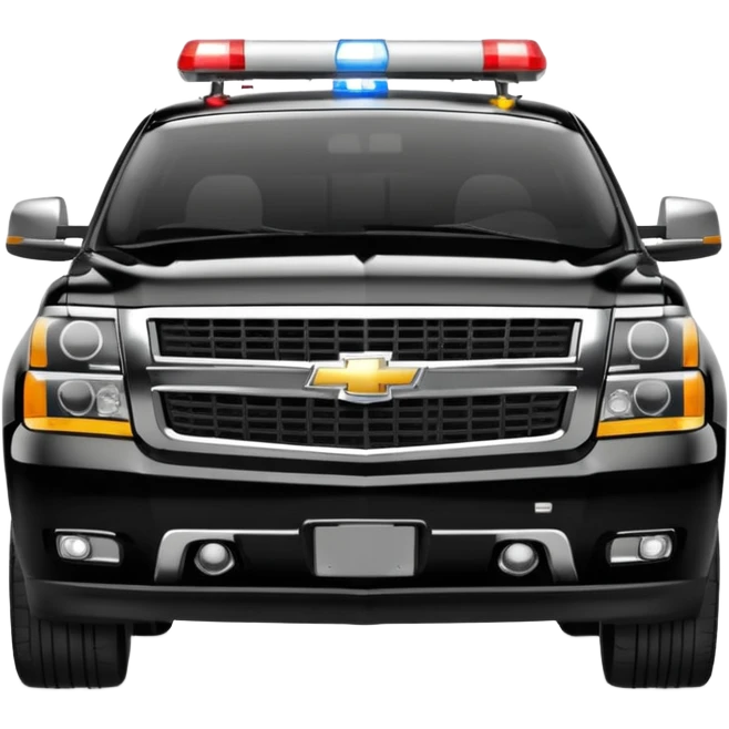 Chevrolet Suburban Police emoji