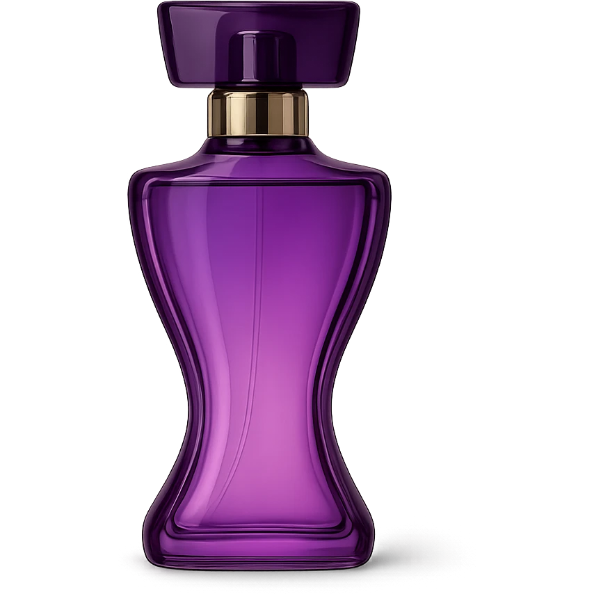 purple perfume bottle emoji