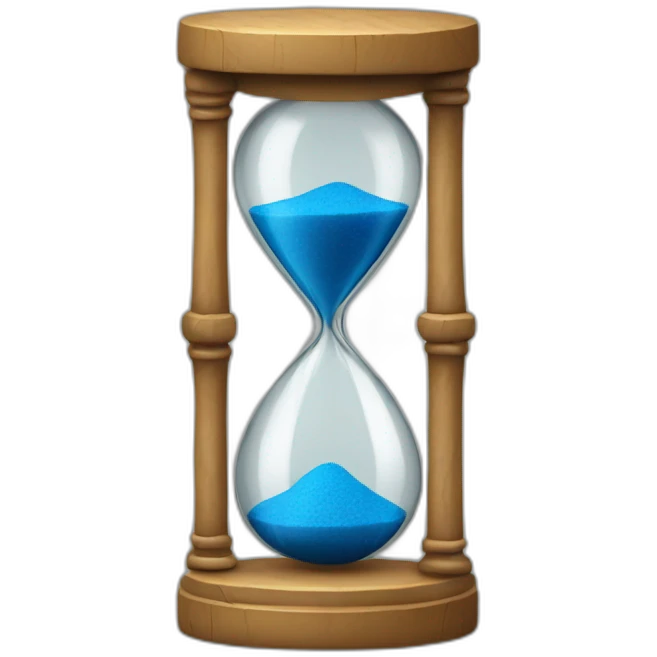 hourglass brakes with hammer emoji