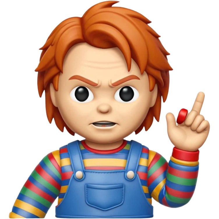 Un emojin de chuky emoji