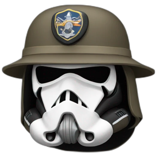 Trooper rock emoji
