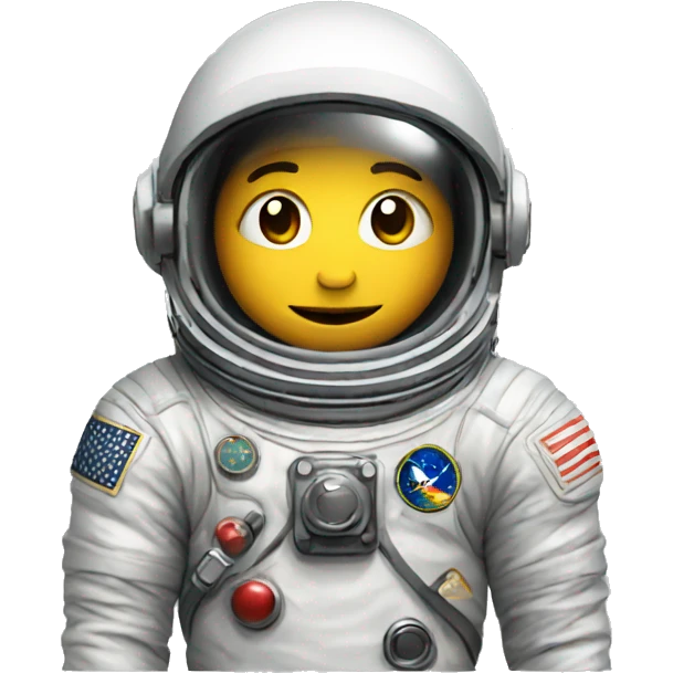 tit astronaut emoji