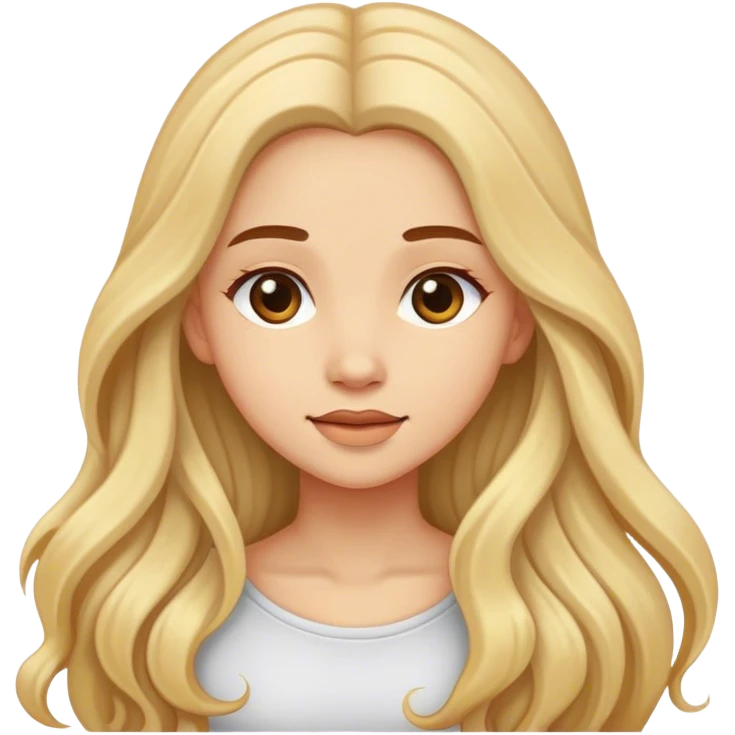 Girly girl emoji